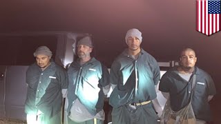Texas prisoners caught escaping jail for whiskey, cell phones - TomoNews