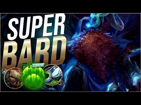 INSANE Bard Support CARRY! Actual 1v9 Game in HIGH ELO - League of Legends