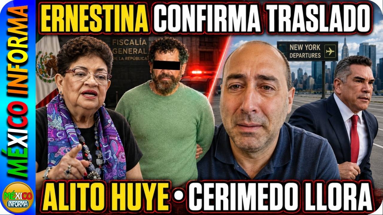 ERNESTINA CONFIRMA LA NOTICIA: TRASLADO DE FERNANDO N. ALITO VA A EU. LLORA AMIGO DE NEGRE.