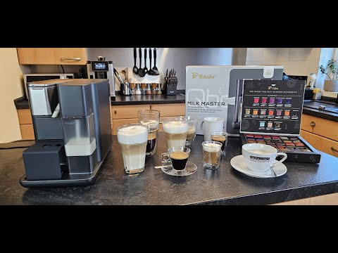 Tchibo Qbo MILK MASTER - Kapselkaffeemaschine mit automatischen Milchaufschäumer - TEST