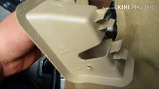 2007 Nissan Quest Fuel pump location and Access
