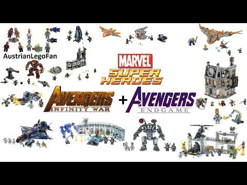 Lego Avengers Infinity War & Avengers Endgame Compilation of all Sets