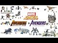 Lego Avengers Infinity War & Avengers Endgame Compilation of all Sets Lego Avengers Infinity War & Avengers Endgame Compilation of all Sets