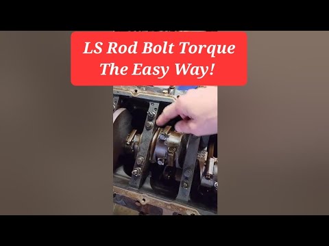 Simple way How to torque Chevy Ls rod caps