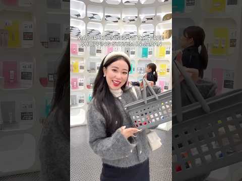 NO MORE GETTING IMMEDIATE TAX REFUNDS IN JAPAN 😭 #japan #taxfree #japantravel