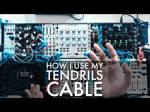How I Use My Tendrils Cable | Eurorack Modular Synthesizer | 2 Layers of Patching, other Techniques