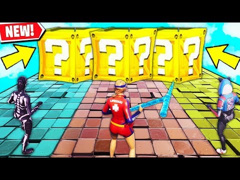 NON SCEGLIERE IL LUCKYBLOCK GIGANTE SBAGLIATO! *FORTNITE CHALLENGE*