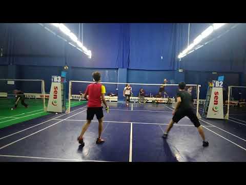 Badminton MuhibbahTeam Men's Double Sparring - Umar / Danial Vs Faiz / Irfan