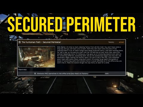 How To Complete Huntsman Path Secured Perimeter (Escape From Tarkov) | VOD