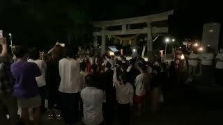 令和4年 額神社 秋季祭礼本祭-11 (かほく市高松)