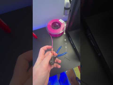 How to fix clogged nozzle on Flashforge Adventurer 5M @flashforge3d @Horizon3dprinting #fixing #