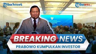 BREAKING NEWS: Prabowo Kumpulkan Investor di Tengah Tarif Impor Trump dan Anjloknya IHSG