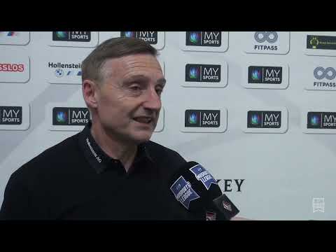 Headcoach Christian Weber nach der Niederlage im ersten Halbfinalspiel