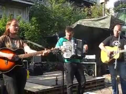 James Bar Bowen & Friends-Live @ Binnenpret-Anarcho Folk Fest-06.07.2013-Amsterdam NL-Pt 2.