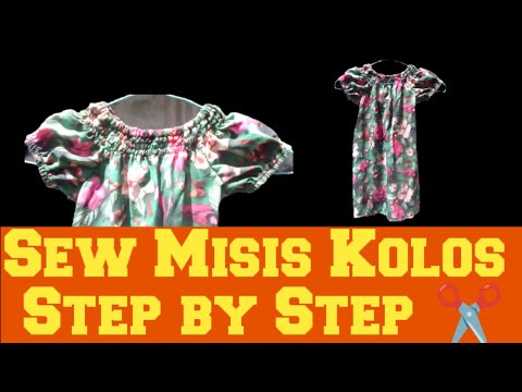 How to Sew a Misis Kolos (Meri Blouse) | Step-by-Step Tutorial