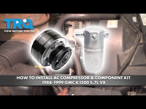 How to Install AC Compressor & Component Kit 1988-1999 GMC K1500 5.7L V8