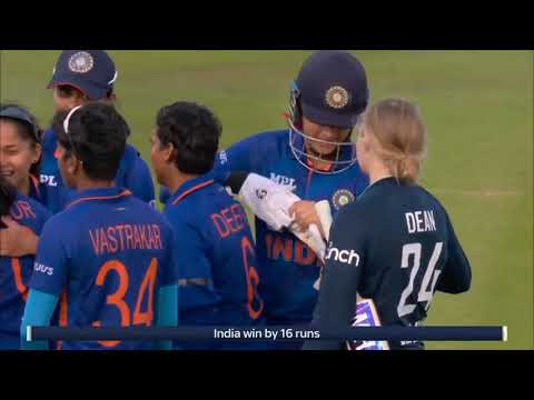 Full video of  Deepti Sharma Runout england batsman. #england v/s #india