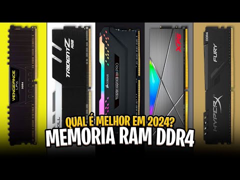 Qual MEMÓRIA RAM DDR4 comprar em 2024? As 5 Melhores ✅