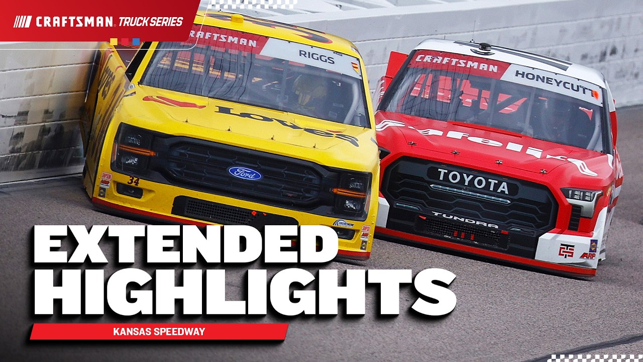 Craftsman Truck Series Highlights from Kansas Speedway