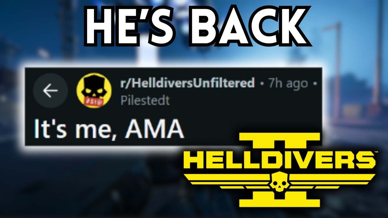 Pilestedt Returns for Reddit AMA