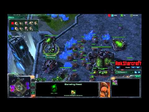 SC2 RekStarcraft #5  EVORekatan(Z) vs legoman(Z)