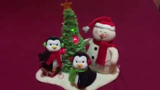 rockin around the christmas tree at the penguin party house