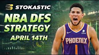 NBA DFS Strategy Tuesday 4/14/26 | DraftKings & FanDuel NBA Lineup Picks