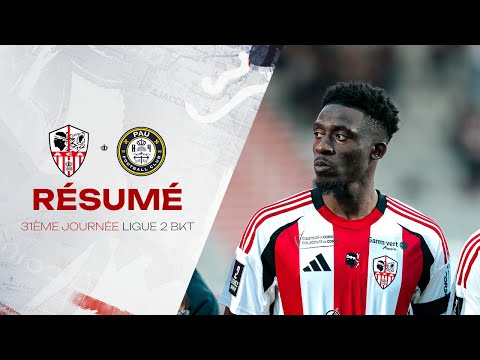 AC Athletic Club Ajaccio 1-1 FC Pau
