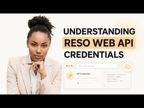 Video walkthrough of connecting a website to MLS listings via RESO Web API