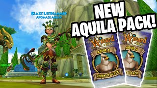 Wizard101: 25k Crowns Aquila Chronicle Pack Opening..