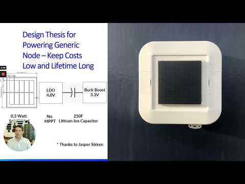Using Solar to Power LoRa Nodes - Jeff Crystal, Voltaic Systems