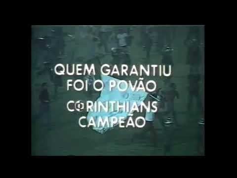 CORINTHIANS 1X0 PONTE PRETA FINAL PAULISTA 1977 REDE GLOBO (FIM DO JEJUM DE 23 ANOS)