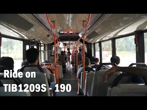 [Retired] SMRT Mercedes-Benz O405G [Hispano Habit - Refurbished] (TIB1209S on 190)