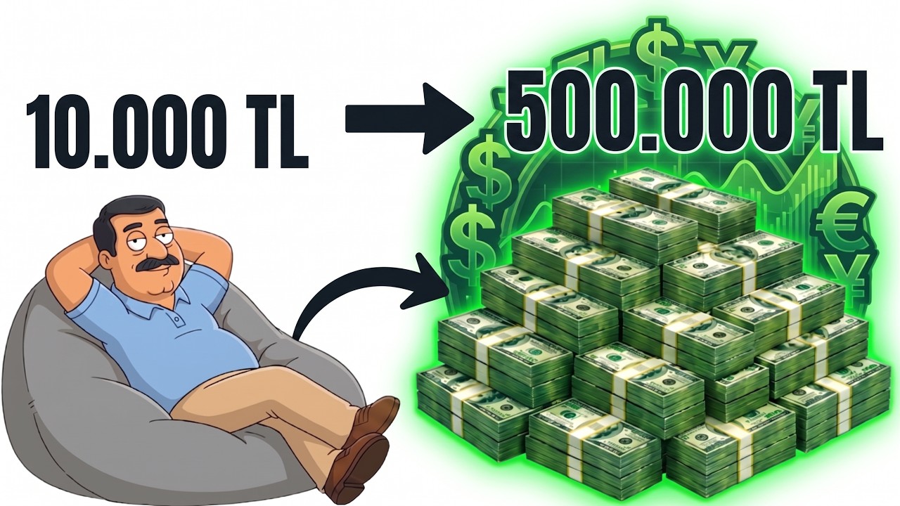 10.000 Türk Lirasını 500.000 Türk Lirasına Nasıl Çevirirsiniz (Kolay Yöntem)