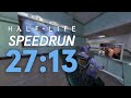 Half-Life in 27:13.149 | Any% Speedrun