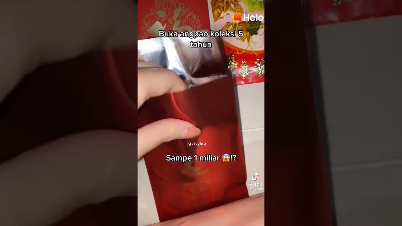 Opening the red envelopes, the collection reached 1 billion 😱!? (😱😱 Are you surprised? IG/YouTube...