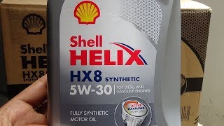 Shell Helix HX8 5W-30 4 л - відео 2