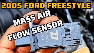 how to change mass air flow sensor in 2005 ford freestyle