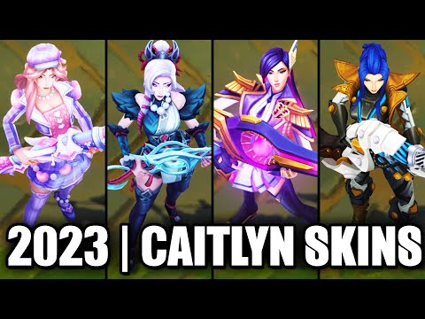 ALL CAITLYN SKINS SPOTLIGHT 2023 | League of Legends