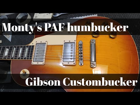 Monty's PAF & Gibson Custombucker comparison (1/2)