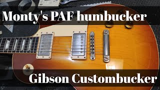Video thumbnail for Monty's PAF & Gibson Custombucker comparison (1/2) by Tone Room LB