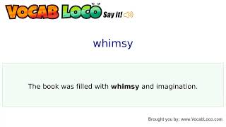 Video thumbnail for whimsy