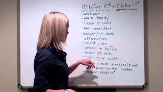 Hit Your Daily Goals | What The 10 Before 10 Method Means