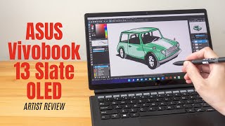 ASUS Vivobook 13 Slate OLED (artist review)