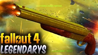 Fallout 4 How To Get Explosive Rare Legendary Weapons at Level 6-10 - Crazy Early Game Farming Spot