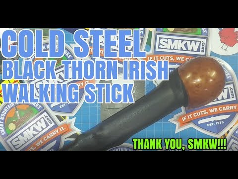Cold Steel Black Thorn Irish Walking Stick: Thank you, SMKW!!!