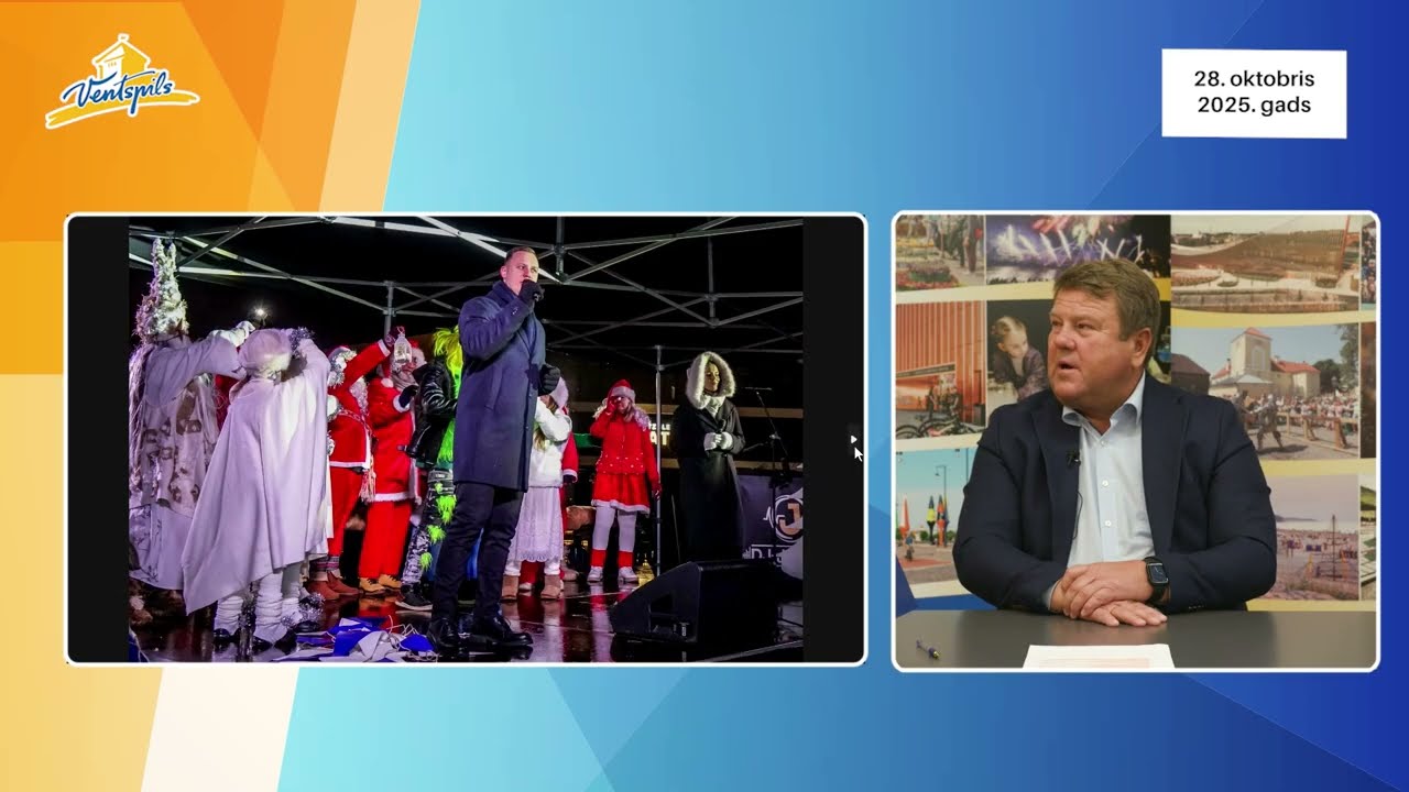 VIDEO: A. Gūtmanis par Ventspils pilsētas aktualitātēm 02.12.2025.
