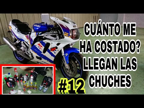 #12 🤷‍♂️Cuántos €€€€ la MOTO? Batería, aceites, cables, carenados SUZUKI GSXR 750 💀 14 años parada