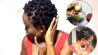 INSTANT DREADLOCKED WITH EGG ON MY NATURAL HAIR #HowtoDreadlocks