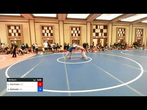 220 Lbs Rr Rnd 5 - Landon Hartman, Bad Karma Wrestling Club Vs Jackson Schwab, New York Ce01